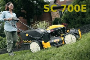 27 Cub Cadet SC 700E Gas Lawn Mower Review