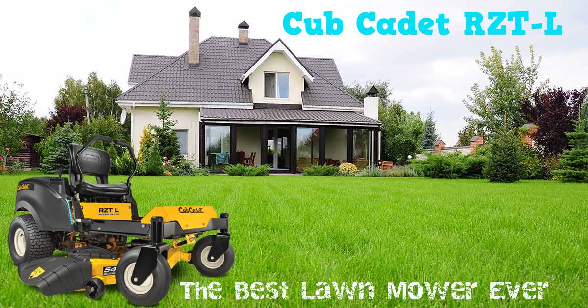 Cub Cadet RZT-L: the best rider mower for pure power