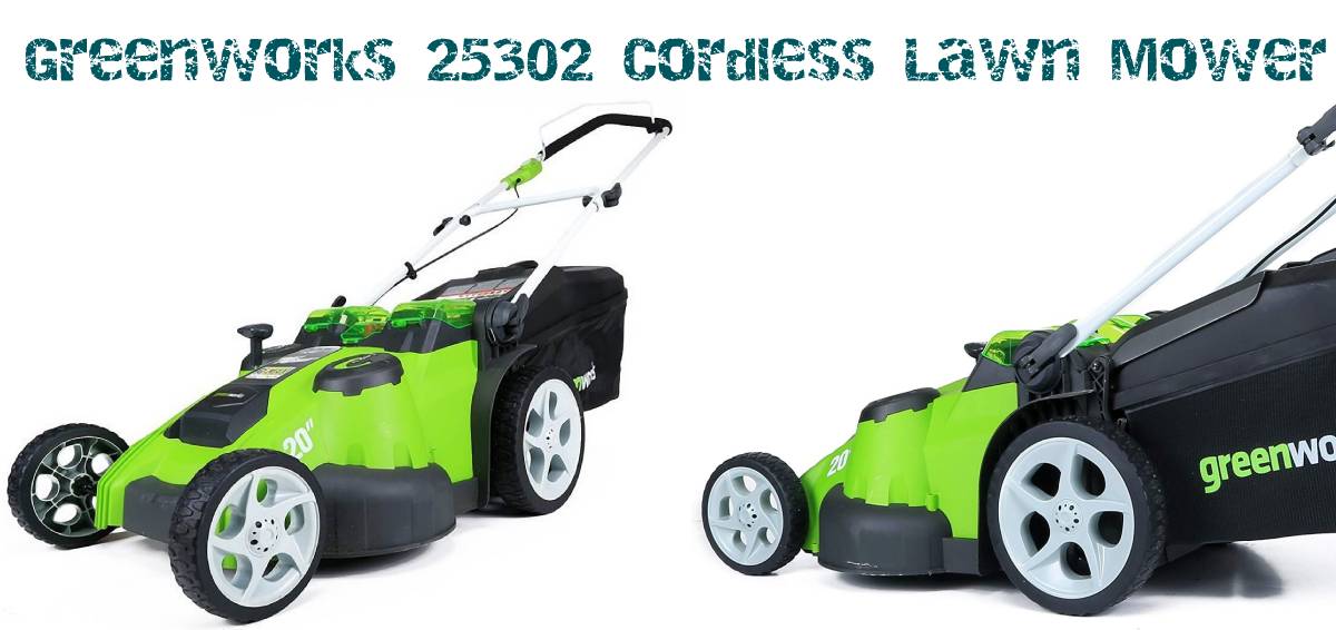 Greenworks 25302 Cordless Lawn Mower