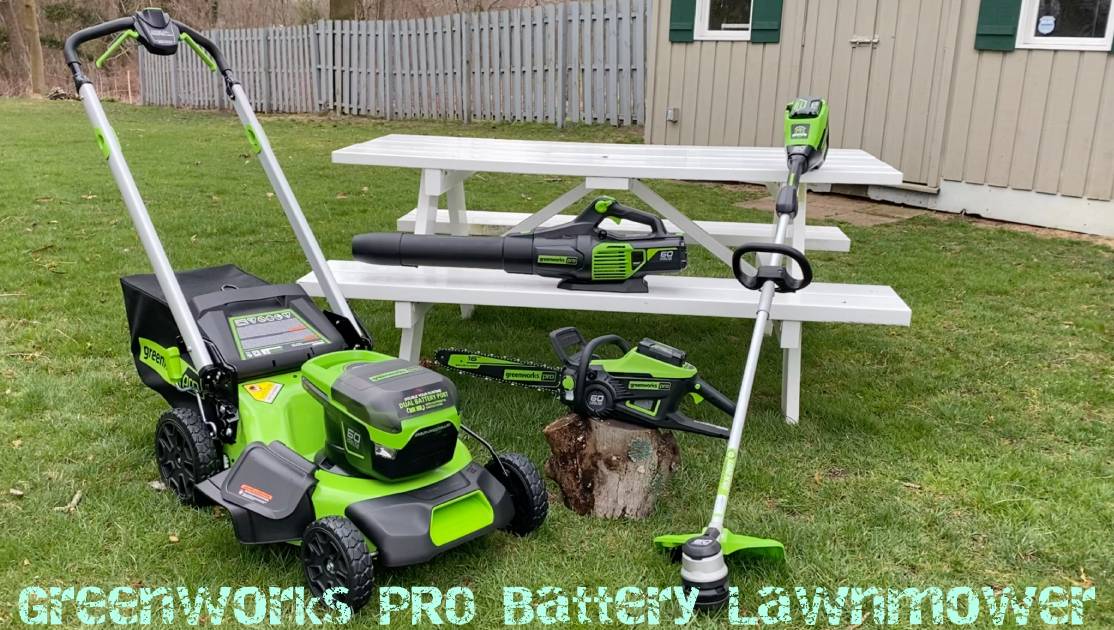 Greenworks PRO Battery Lawnmower