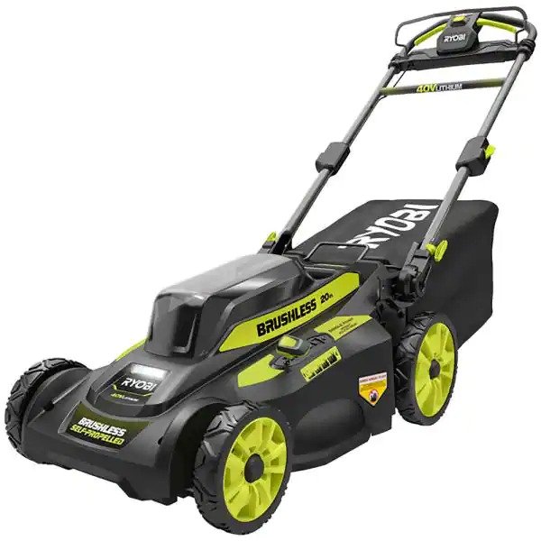 Ryobi 20" 40-Volt Brushless Lawn Mower