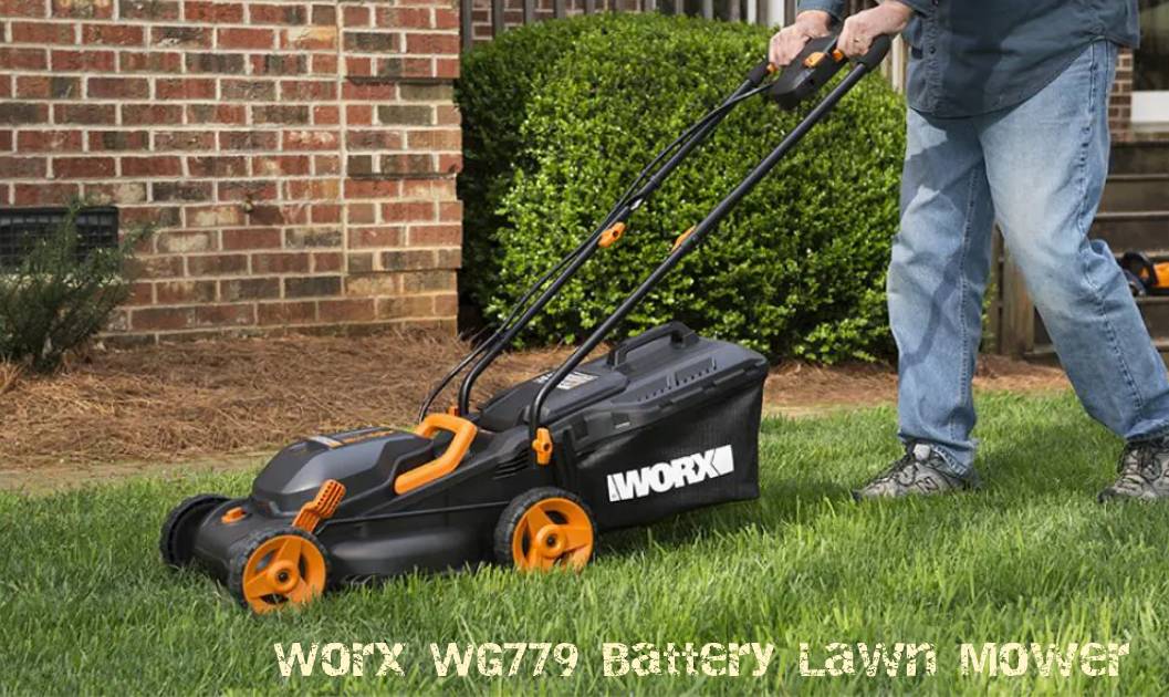 Worx WG779 Battery Lawn mower