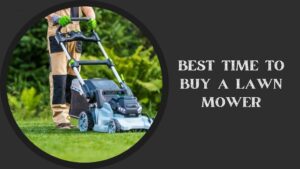 When is the Best Time to Buy a Lawn Mower?