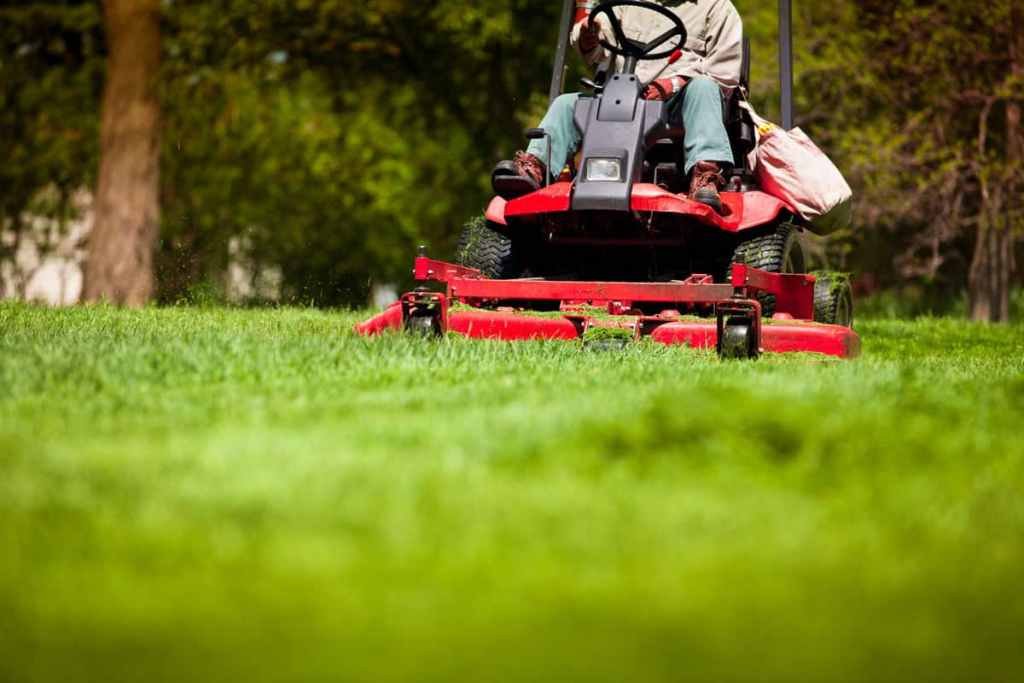 For how long can you drive a riding lawn mower