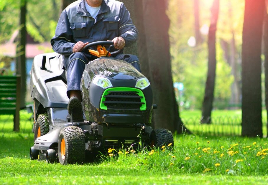 Maintaining a Riding Lawn Mower