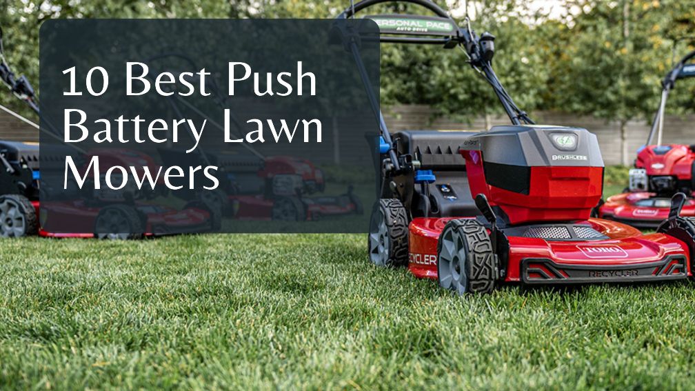 Best Push Battery Lawn Mowers