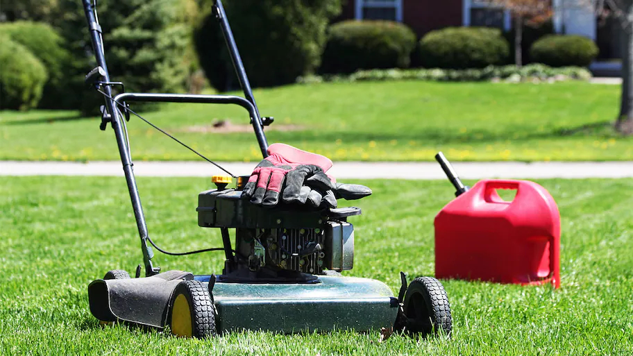 Don't Leave Old Fuel in The Tank : Lawn Care Tips