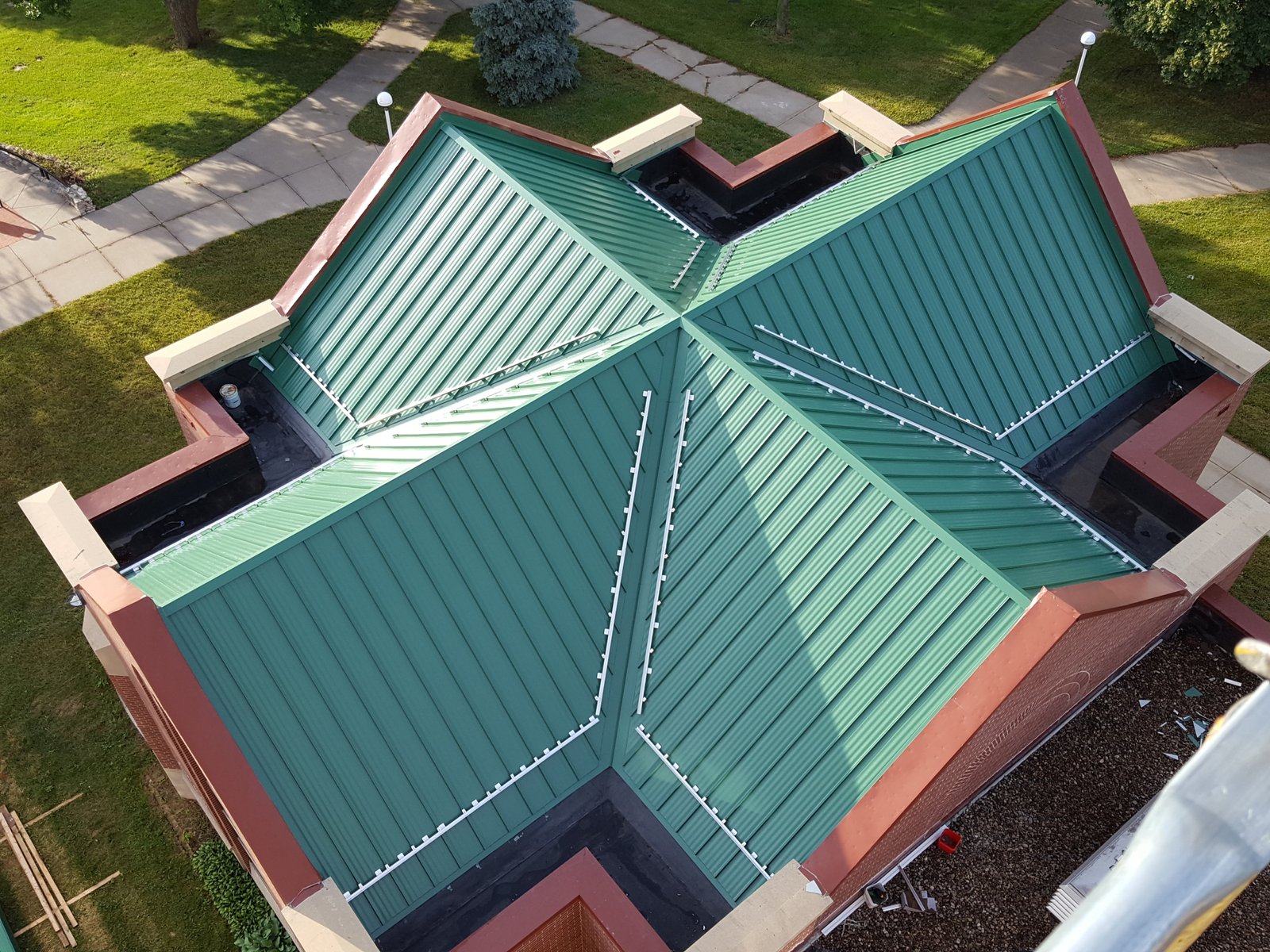 Install Standing Seam Metal Roofing